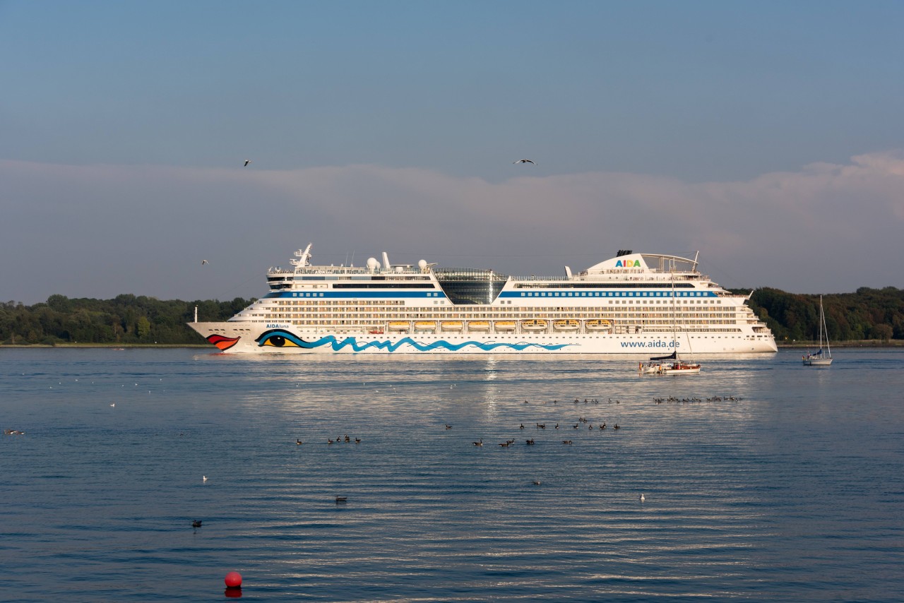 Betroffen sind die Reisen mit der „Aida Luna“.