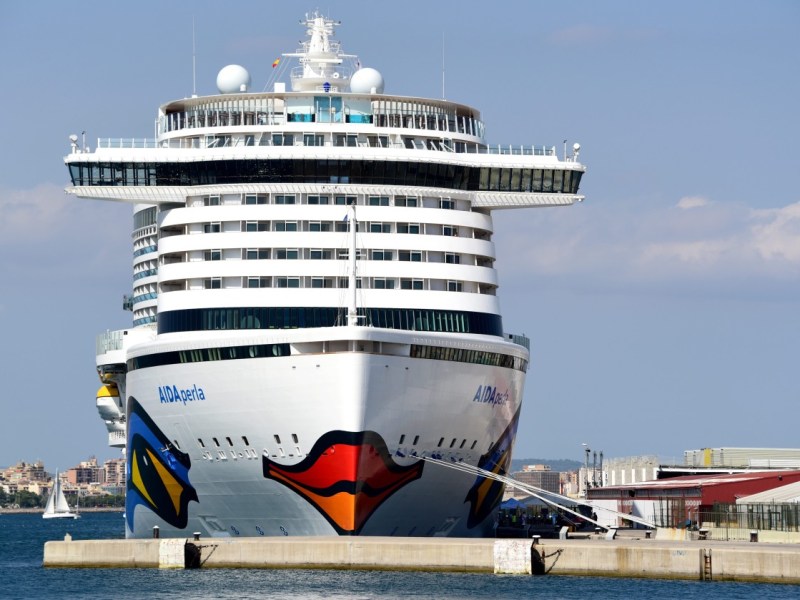 Die „Aida Perla“ von vorne.