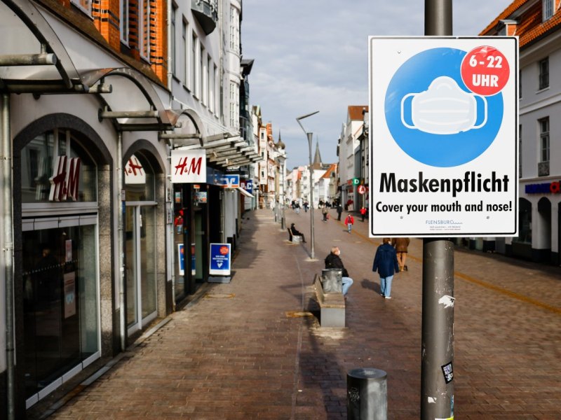 Flensburg Ostsee Stadt Oberbürgermeisterin Simone Lange Schulen Bahnhof Inzidenzwert Schleswig-Holstein