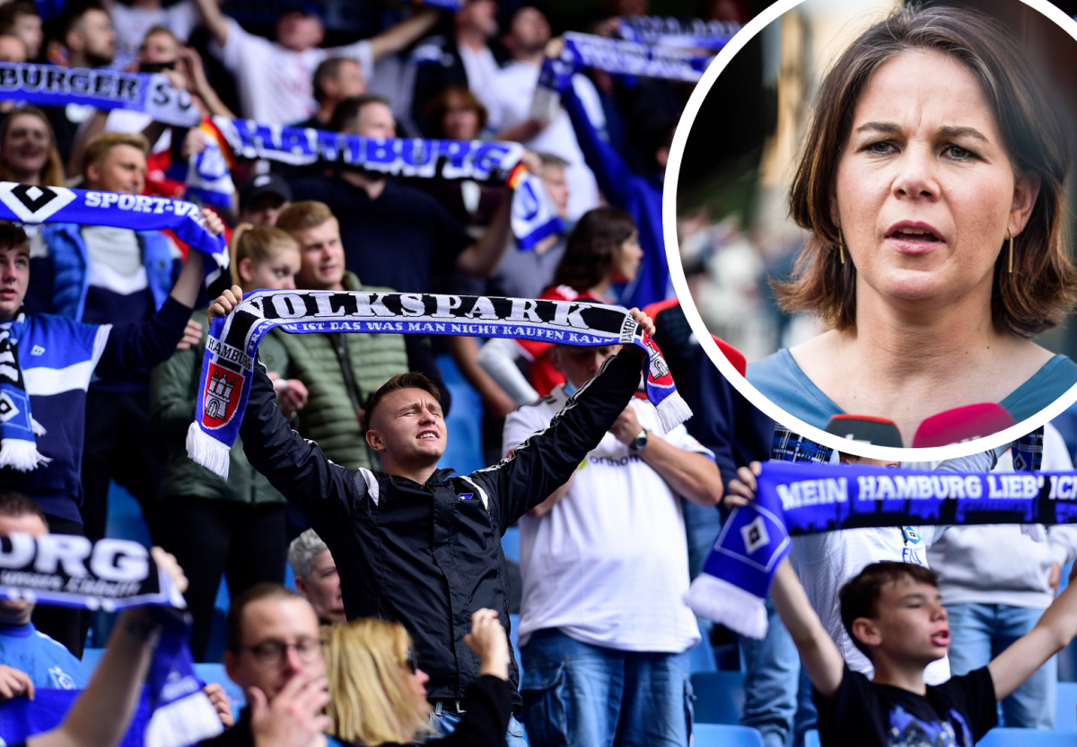 HSV Fan Annalena Baerbock Werder Bremen Hamburger SV Bundestagswahl Kanzlerkandiatin