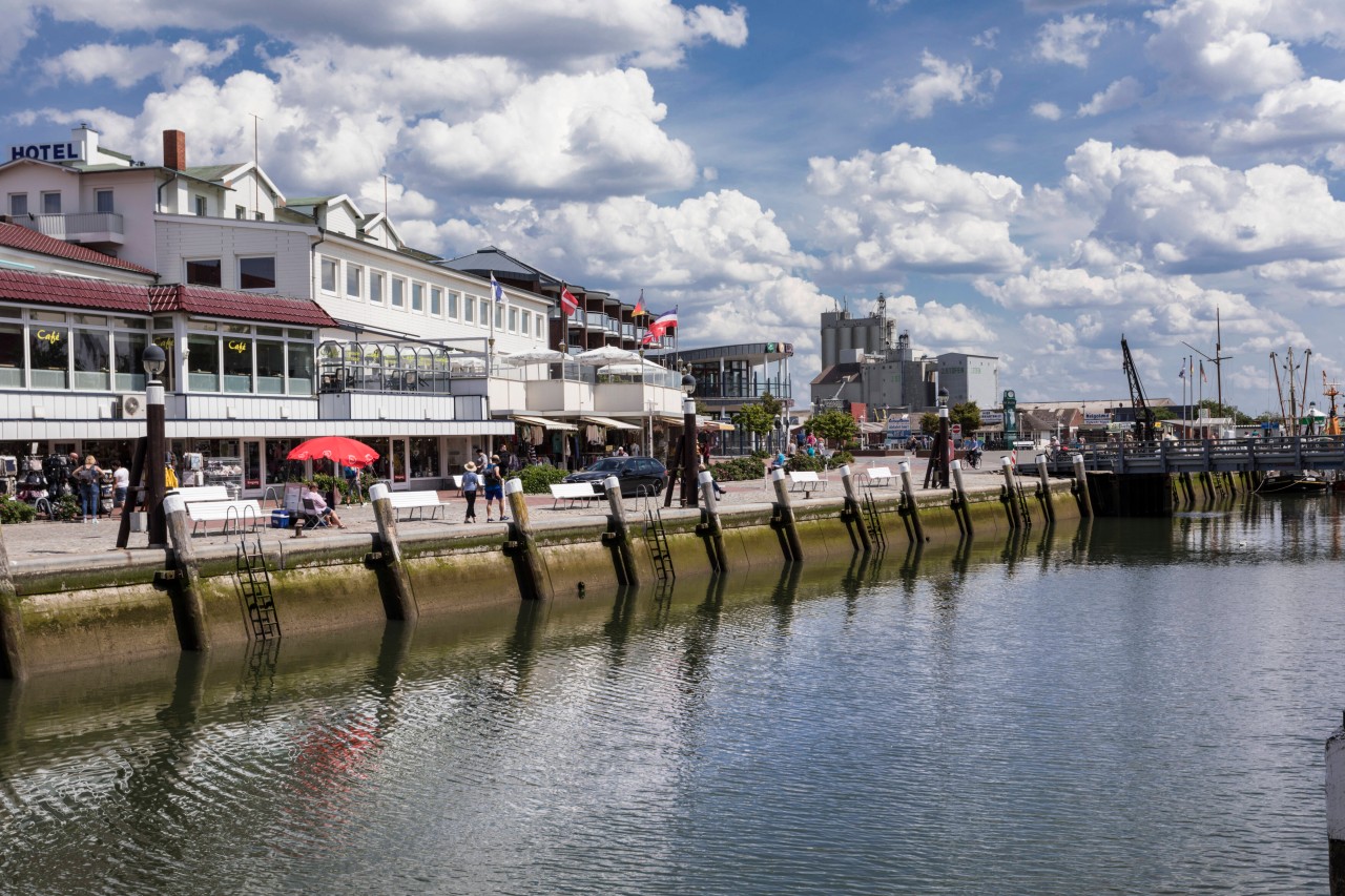 Am Hafen von Büsum soll einiges passieren. 