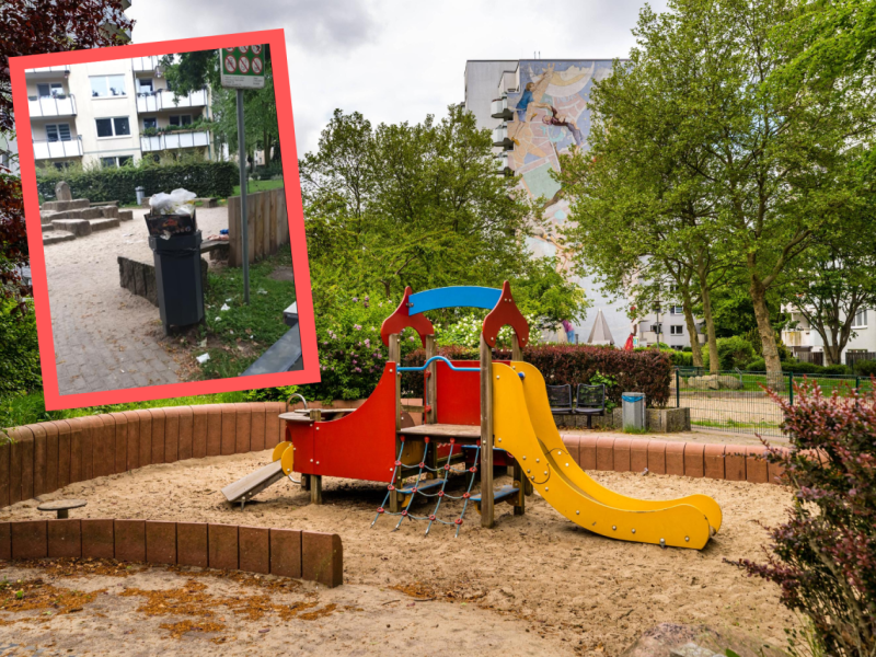 Hamburg Rothenburgsort Müll