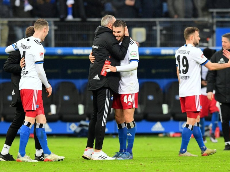 Hamburger SV HSV Robert Glatzel Hansa Rostock 2 Bundesliga Hamburg