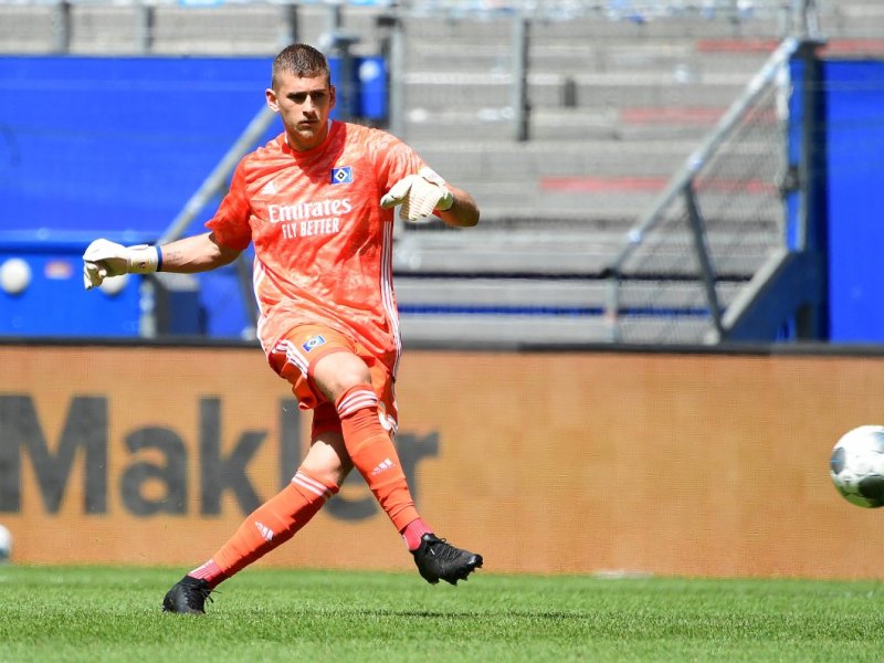 Hamburger SV HSV Wehen Wiesbaden Torwart-Wechsel Julian Pollersbeck Daniel Heuer-Fernandes heute