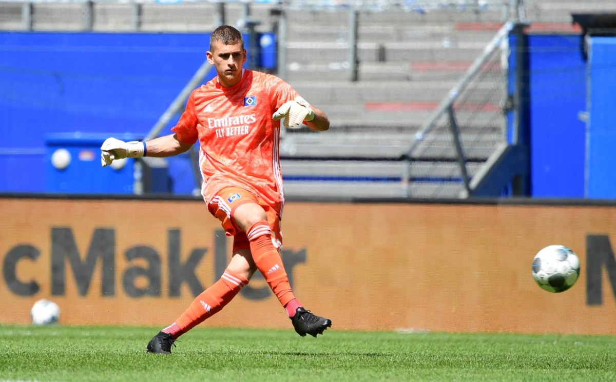 Hamburger SV HSV Wehen Wiesbaden Torwart-Wechsel Julian Pollersbeck Daniel Heuer-Fernandes heute