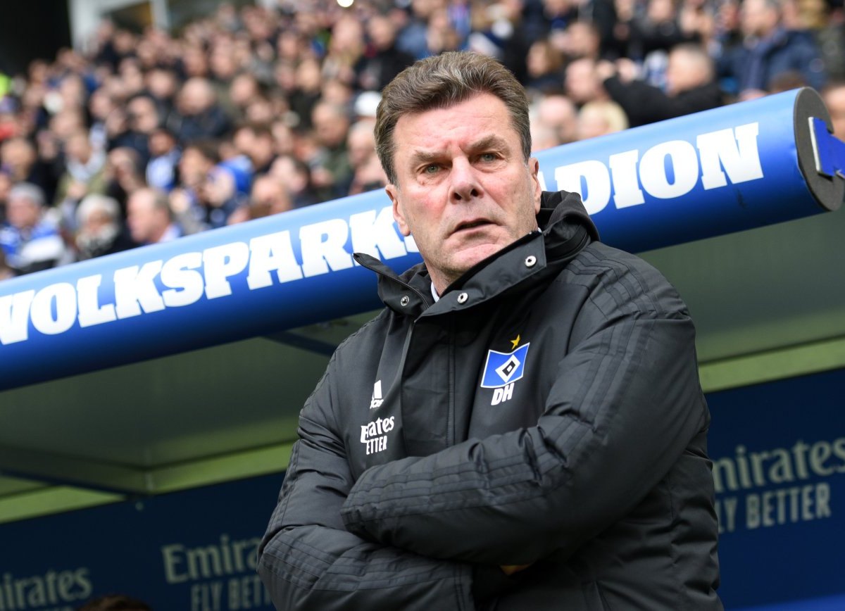 Hamburger SV Hecking Trainer Pause Coronavirus Trainingsrückstand