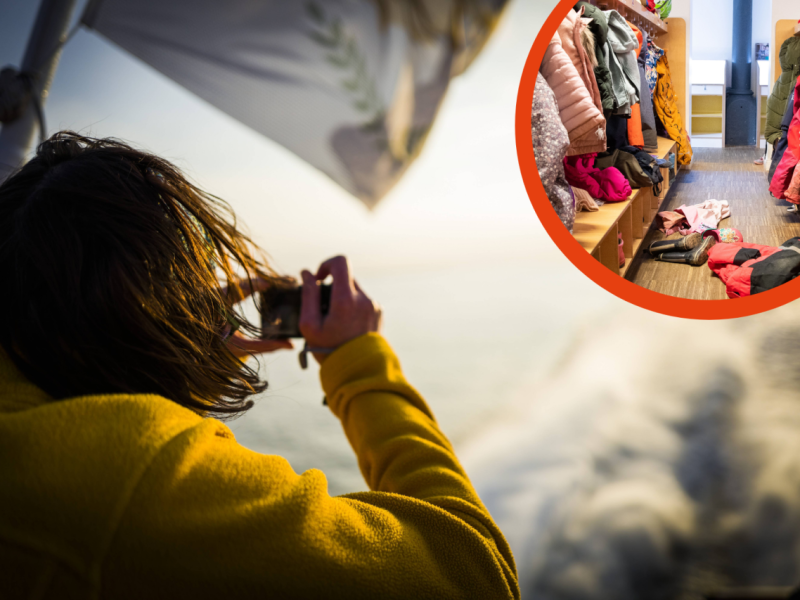 Helgoland Nordsee Kindergarten Kita Zigaretten Kippen tödlich Nordsee Insel Plakat Entdeckung