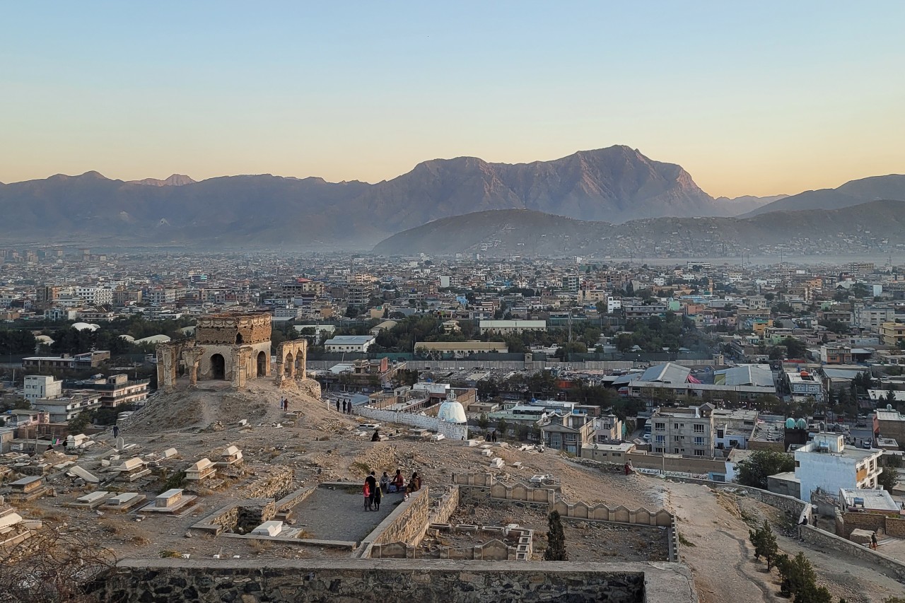 Blick auf die afghanische Hauptstadt Kabul.