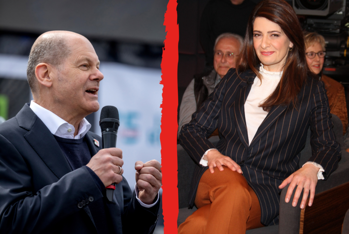 Linda Zervakis Olaf Scholz Louis Klamroth ProSieben