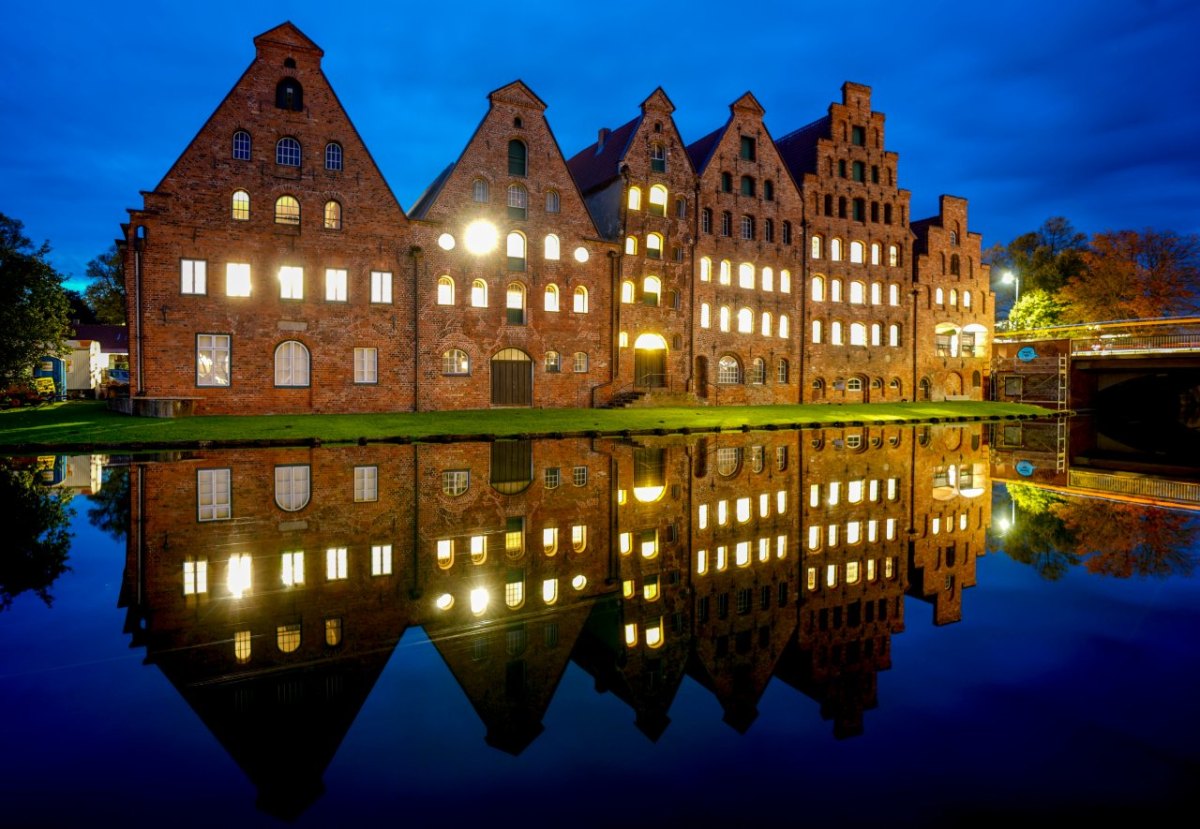 Lübeck Fotograf Facebook Himmel Sonnenuntergang Stadt Marienkirche Natur