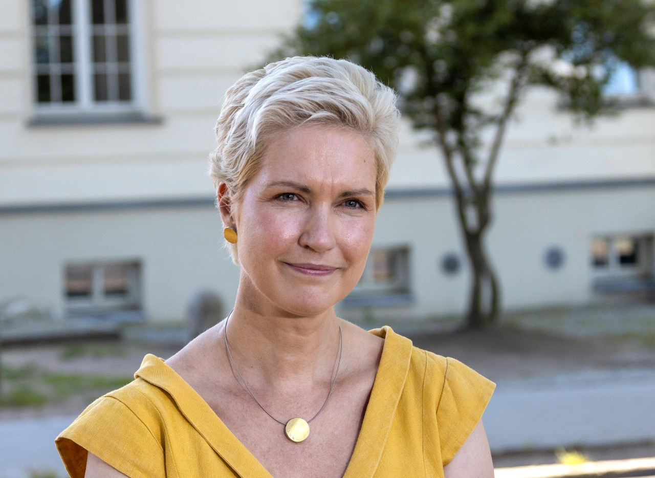 Manuela Schwesig ist die Ministerpräsidentin von Mecklenburg-Vorpommern (MV).