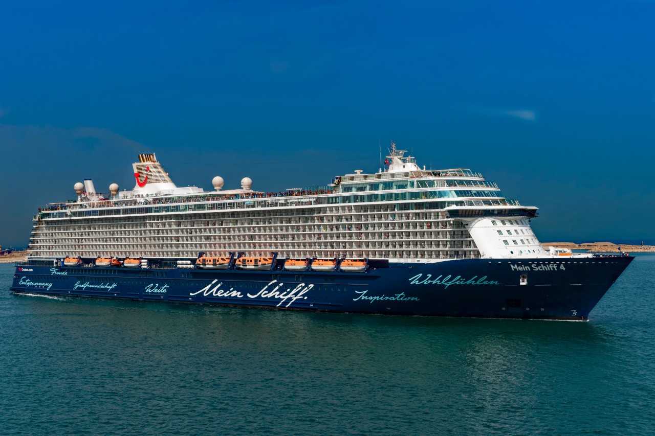 Die „Mein Schiff 4“ ist der einzige Dampfer der Flotte, auf dem Ungeimpfte mitreisen dürfen. Noch. 