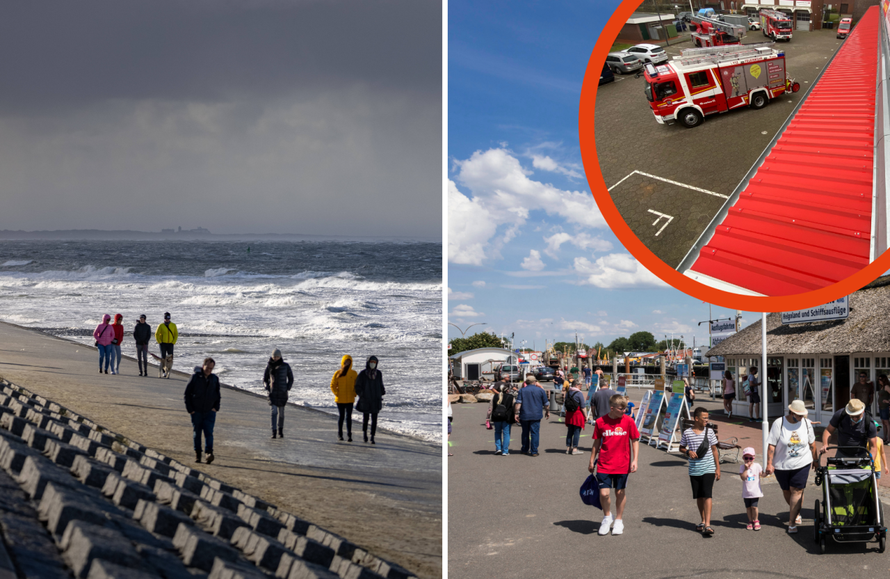 Die Nordsee-Inseln Norderney und Helgoland wollen ein großen Problem in Angriff nehmen (Symbolbild). 