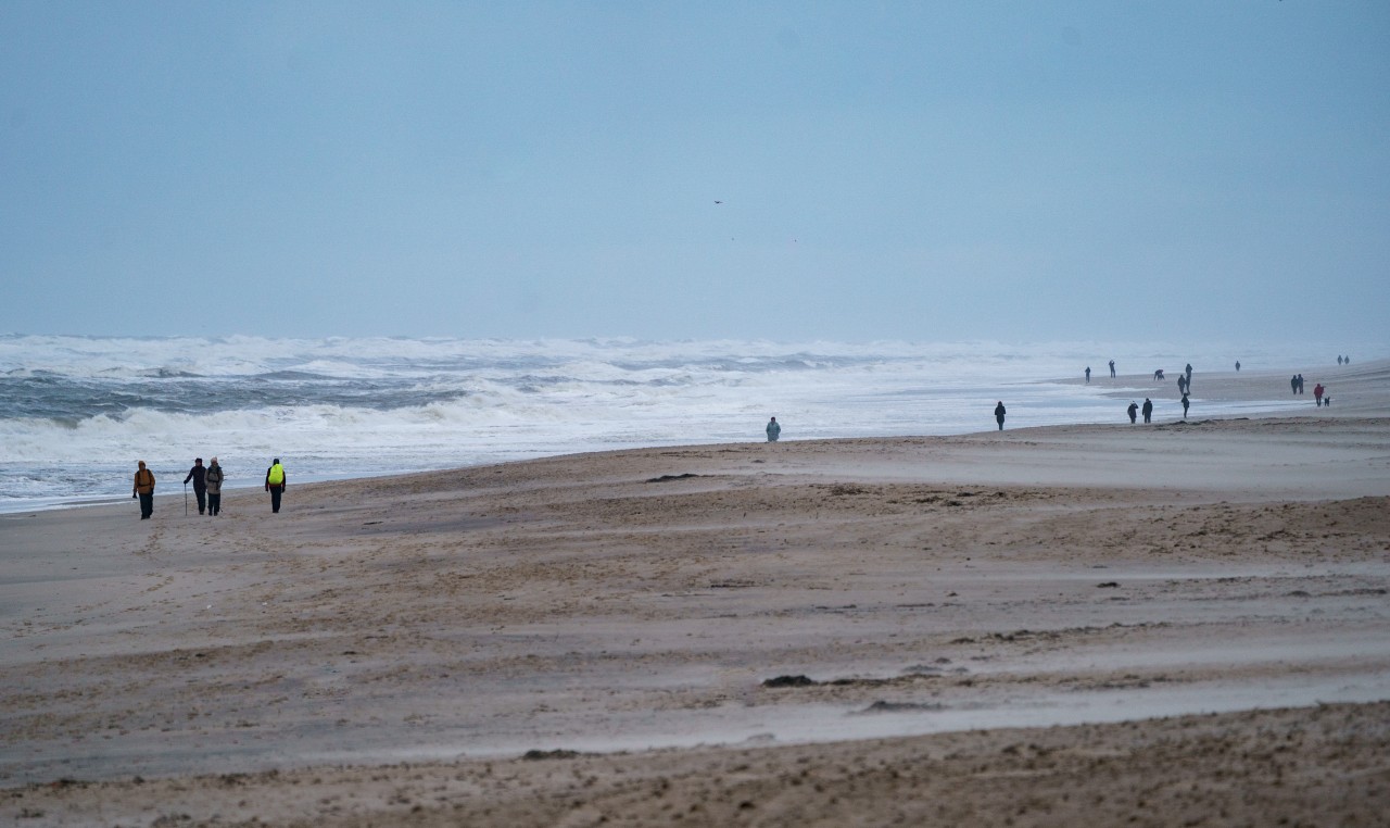 Gähnende Leere an der Nordsee-Küste.