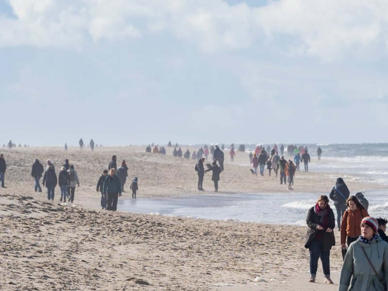 Nordsee Sylt Kampen Strand