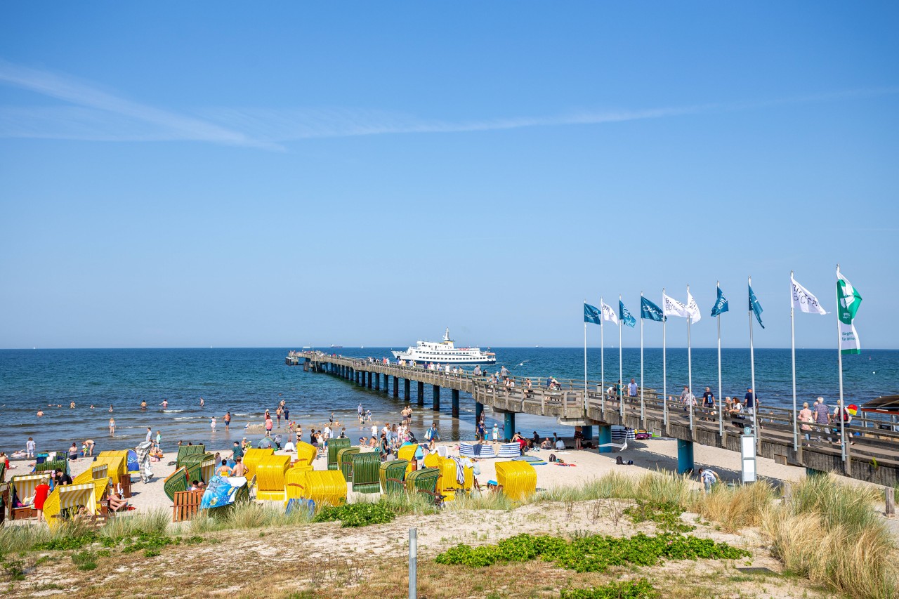 An der Ostsee ist beim Baden Vorsicht geboten!