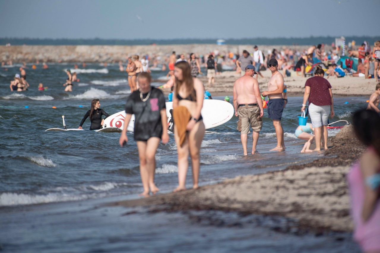 Vorsicht beim Baden an der Ostsee!