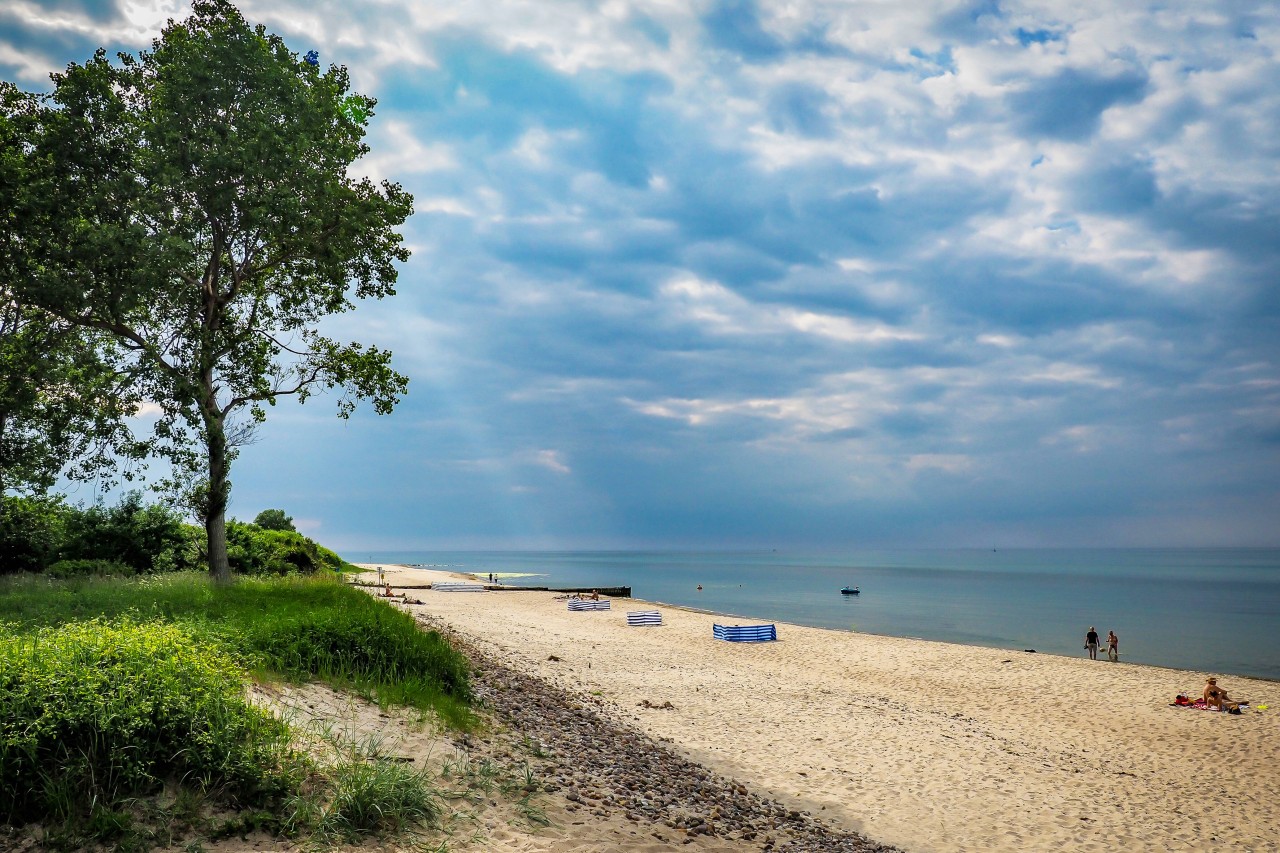 Die Ostsee in Kühlungsborn. 