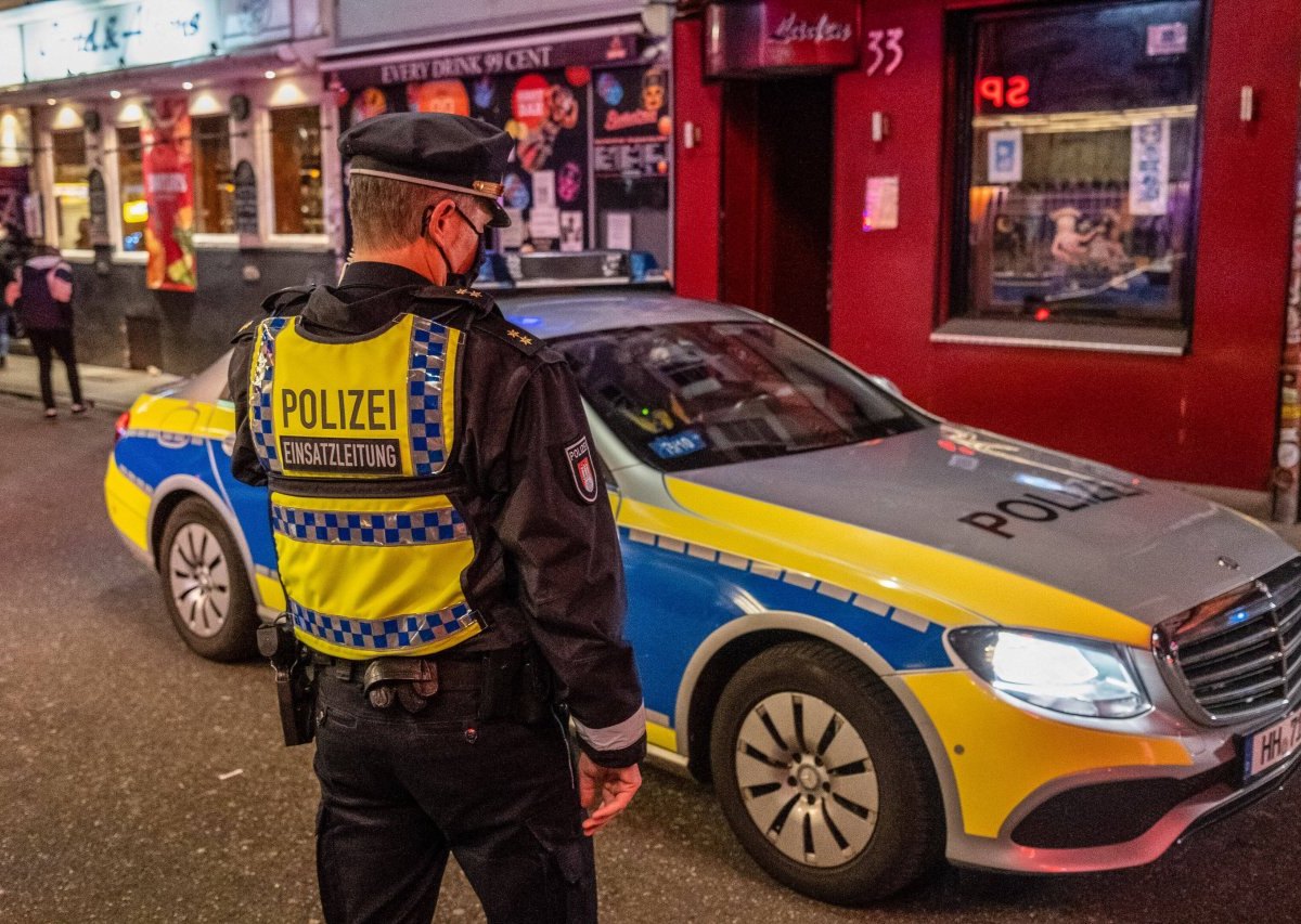 Reeperbahn Polizei