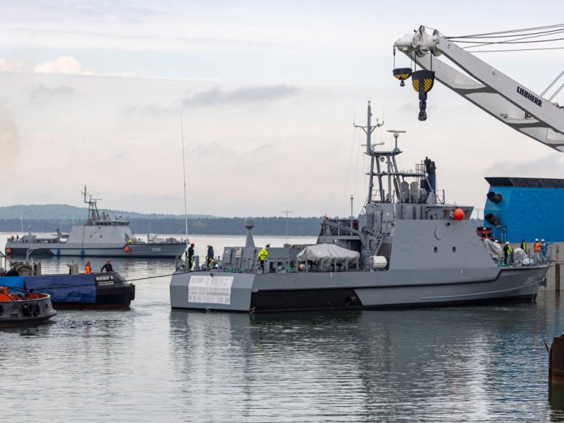 Rügen Ostsee Hafen Sassnitz Mukran Nord Stream 2 Harry Glawe