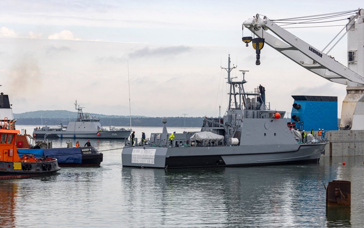 Rügen Ostsee Hafen Sassnitz Mukran Nord Stream 2 Harry Glawe