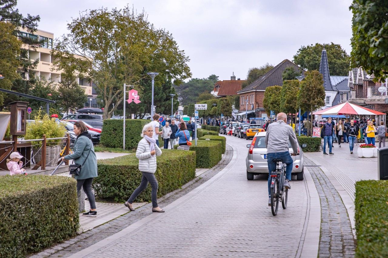 Das gut gefüllte Sankt Peter-Ording.