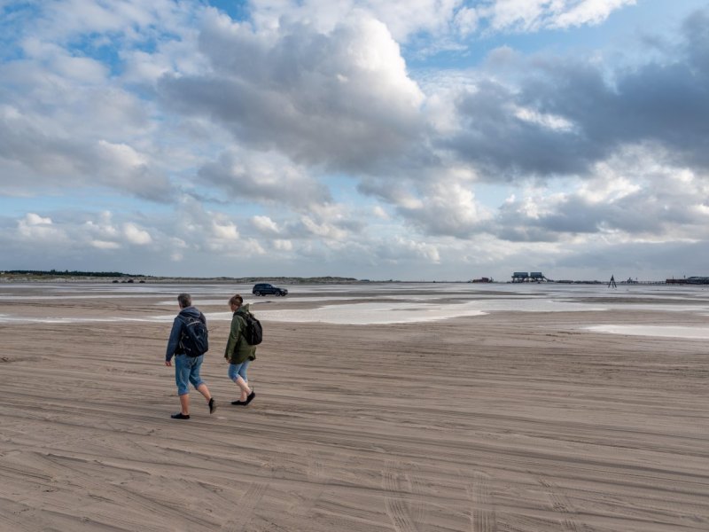 Sankt Peter-Ording Nordsee Nordfriesland Modellprojekt Testpflicht