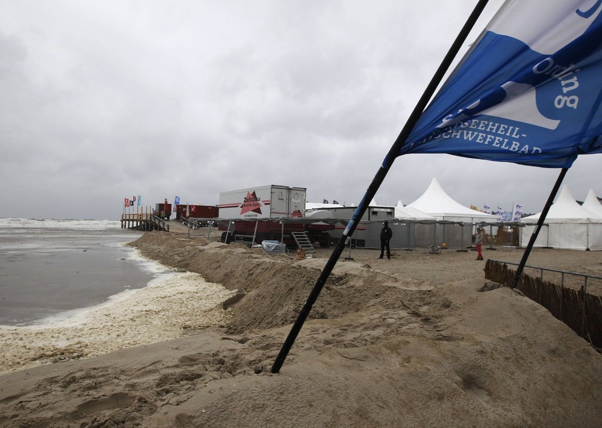 Sankt Peter-Ording (SPO) Hund Kind Familie spazieren Albtraum Nordsee Strand Gezeiten Meer Watt