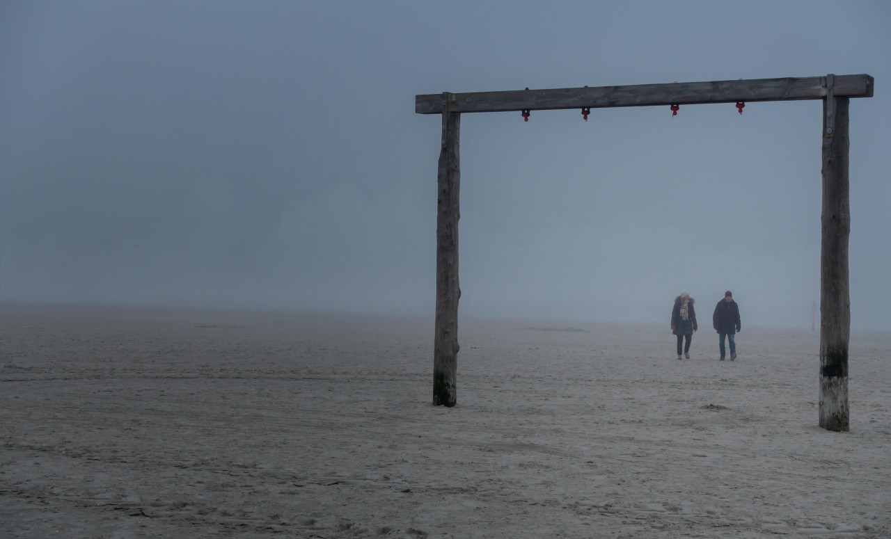 Nebel in Sankt Peter-Ording (SPO).