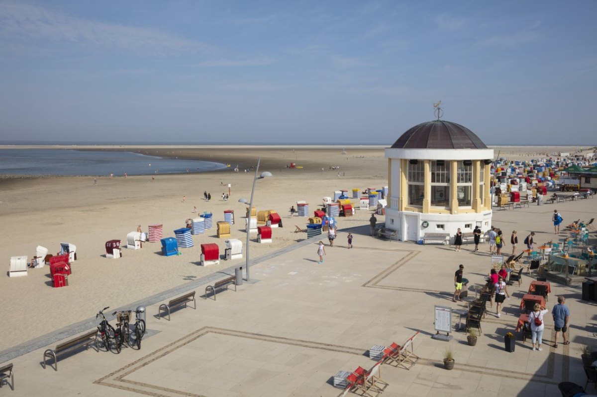 Strand Borkum Nordsee Seestachelbeere Glitzerding