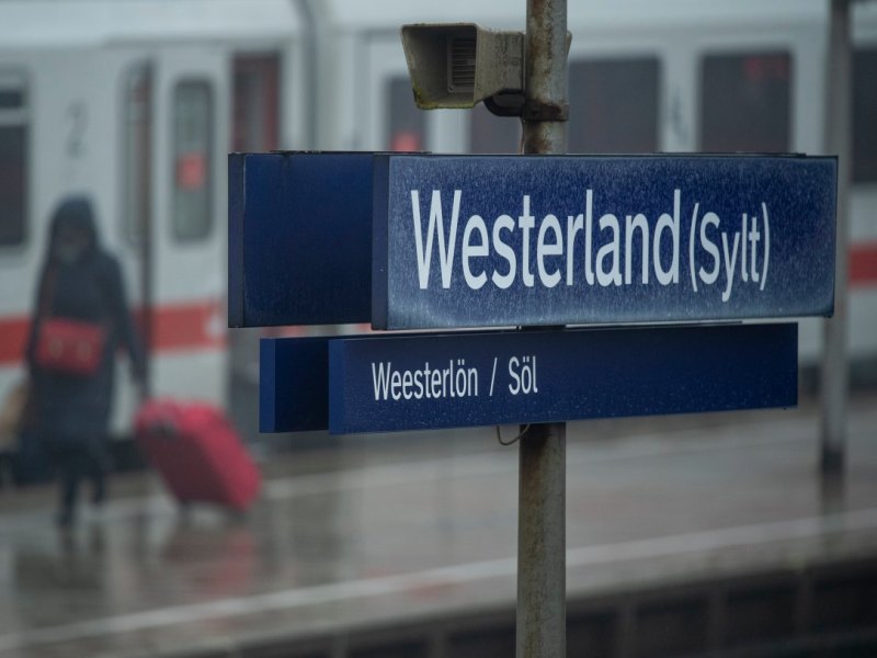 Sylt Bahn Nordsee Zug Verbindung