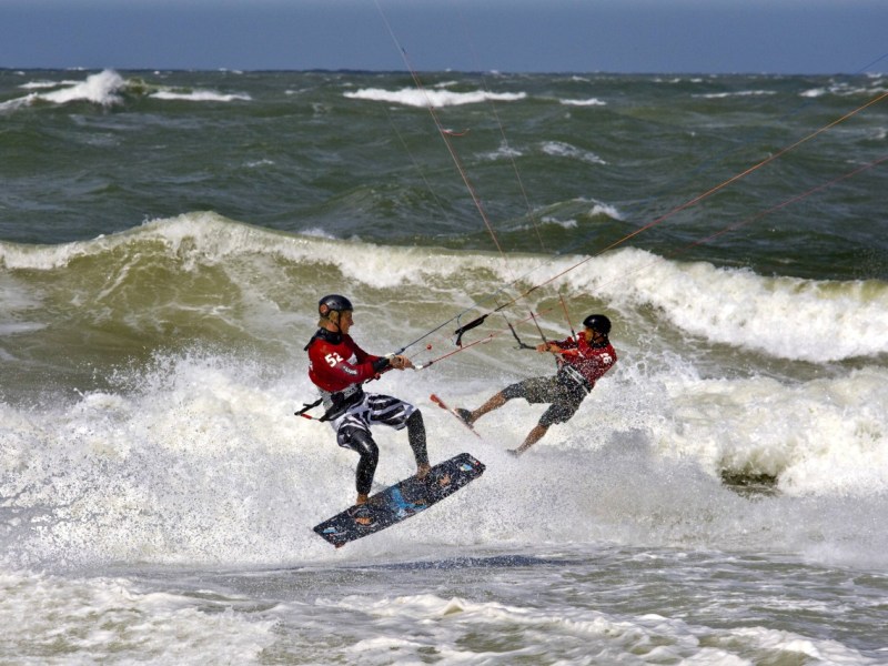 Die Insel Norderney hat prominenten Besuch bekommen. Dabei ging es drunter und drüber.