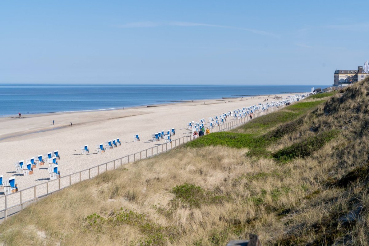 Sylt Strand Dünen Westerland