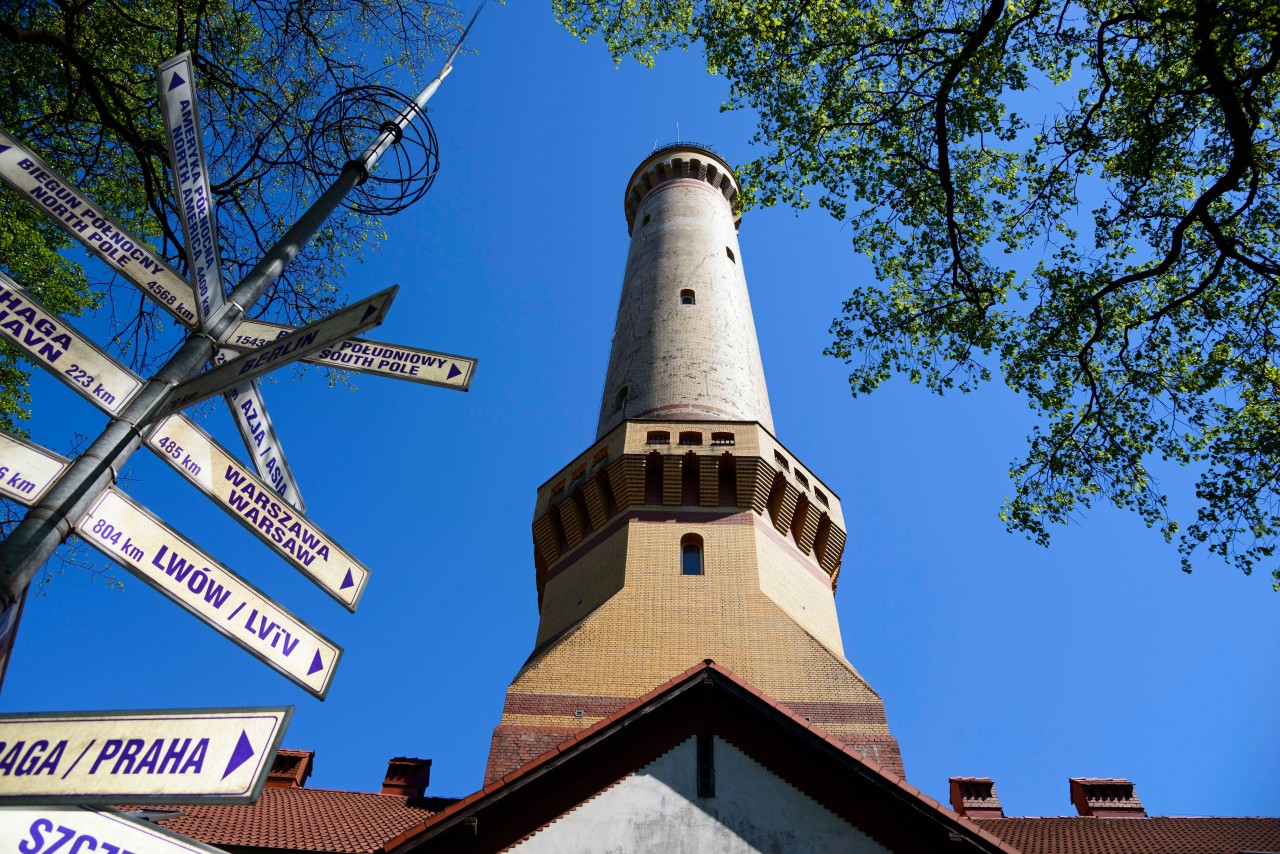 Der Leuchtturm in Swinemünde ist ein beliebtes Ausflugsziel