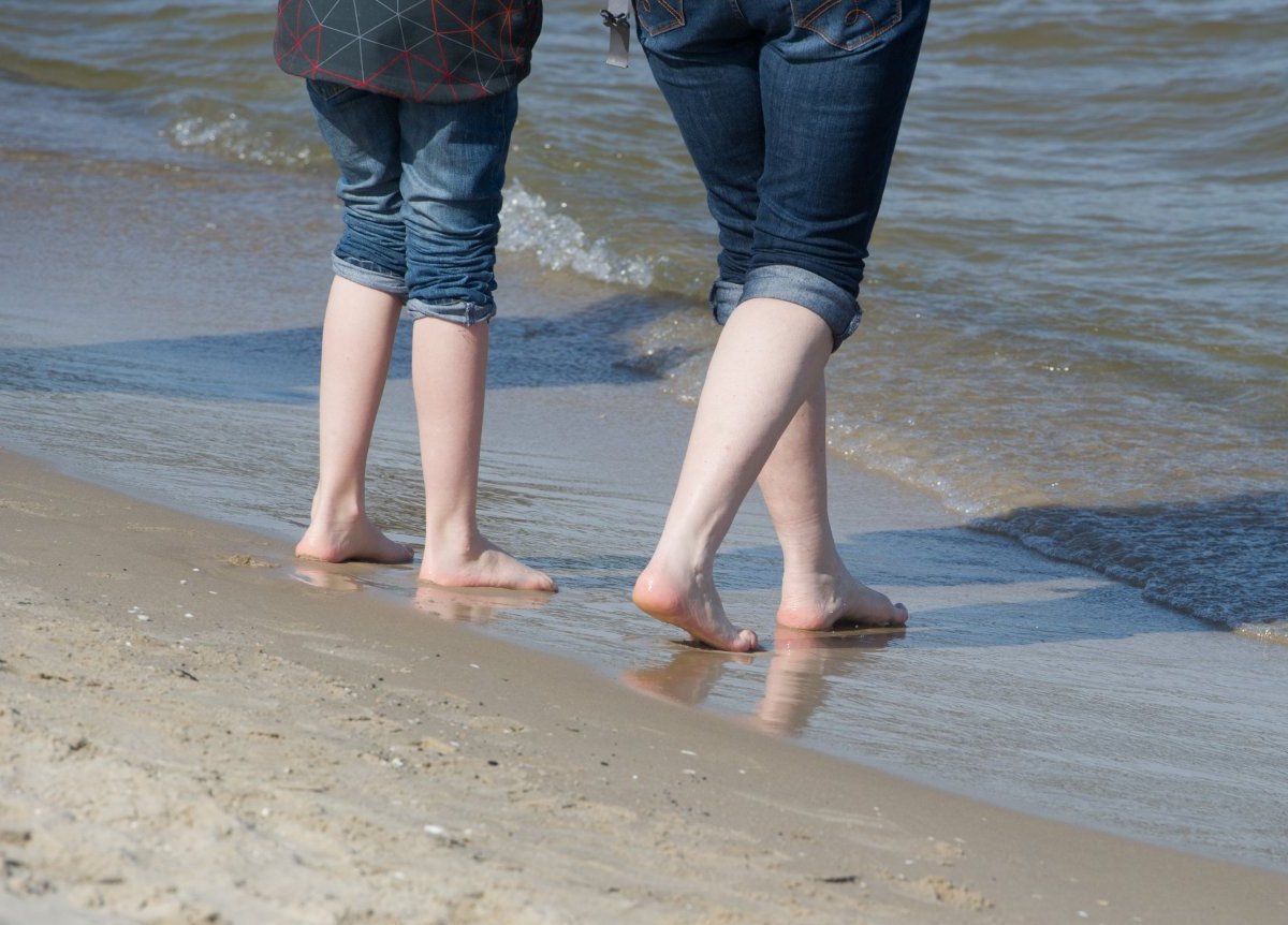 Usedom Ostsee Reha Kur Mutter Sohn Kölpinsee Klinik