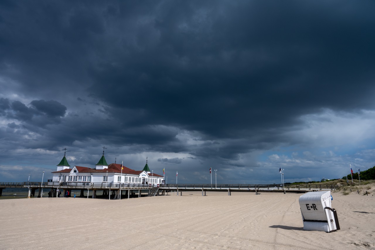 Nach dem Sturmtief „Nadia“ gibt es von Usedom atemberaubende Bilder zu sehen (Symbolbild).