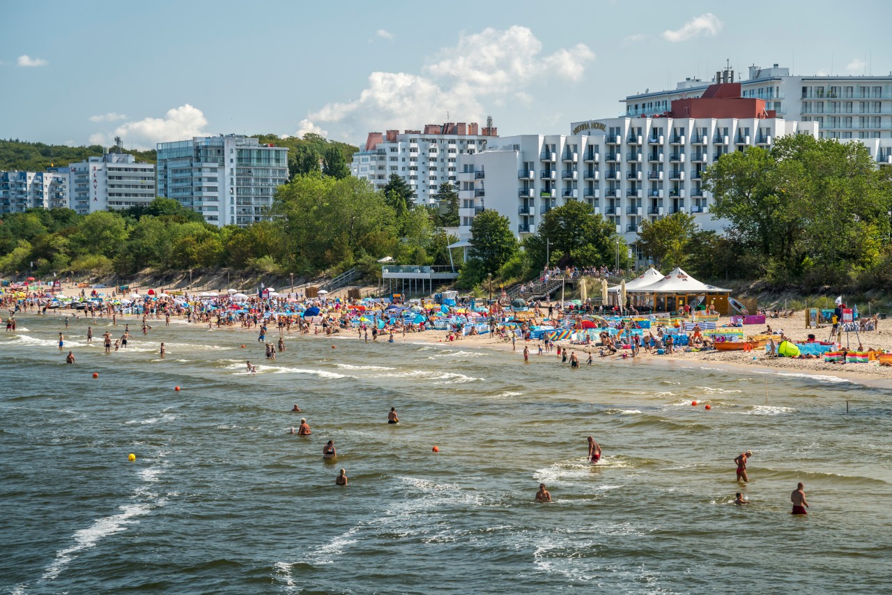 Auf auf Wollin herrscht im Sommer viel Andrang.