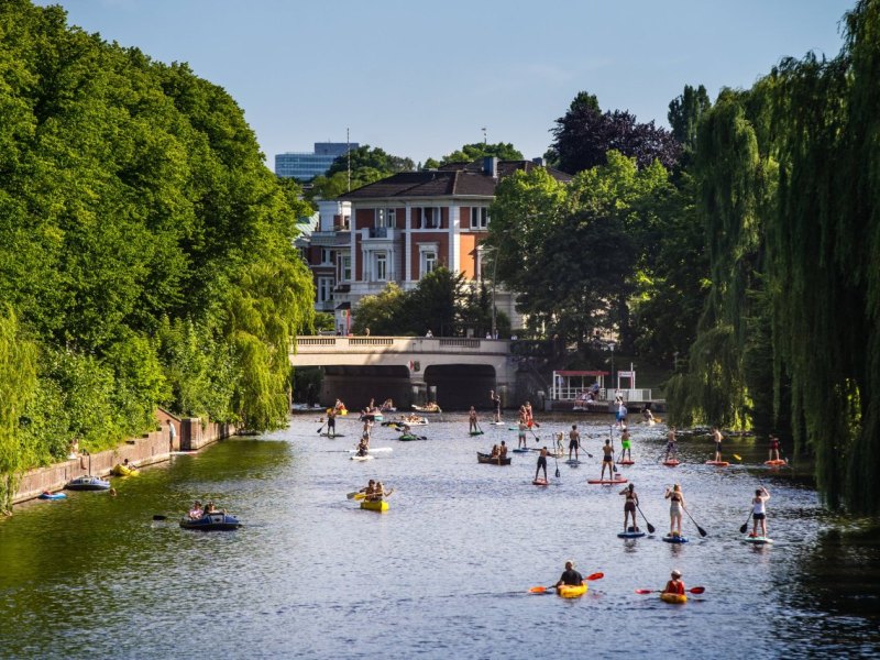Wetter in Hamburg Hitze Gefahr Sommer Hitzewelle Helgoland