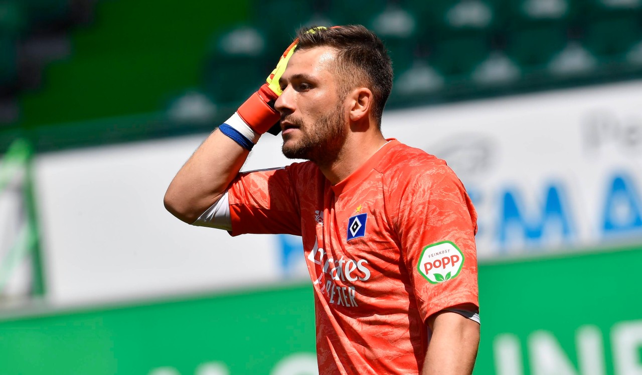 Stammkeeper Daniel Heuer Fernandes war gegen Wiesbaden erstmals in dieser Saison nicht im HSV-Kader. 