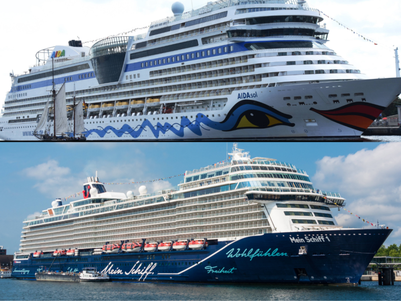Aida und Mein Schiff
