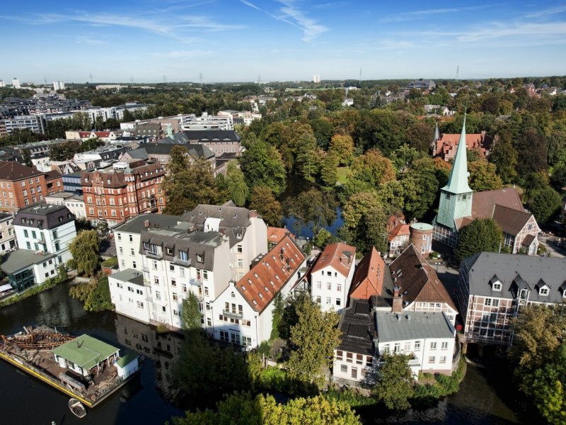 Bergedorf Hamburg Hafen Deich St. Pauli Petri Land Altengamme Marschlande.jpg