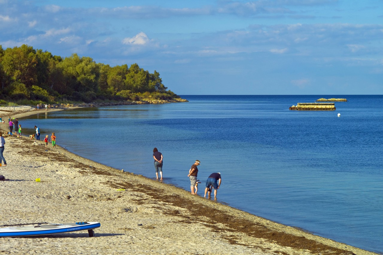 Im Meer vor Boltenhagen entdeckten Badegäste eine bewusstlose Frau im Wasser treiben.