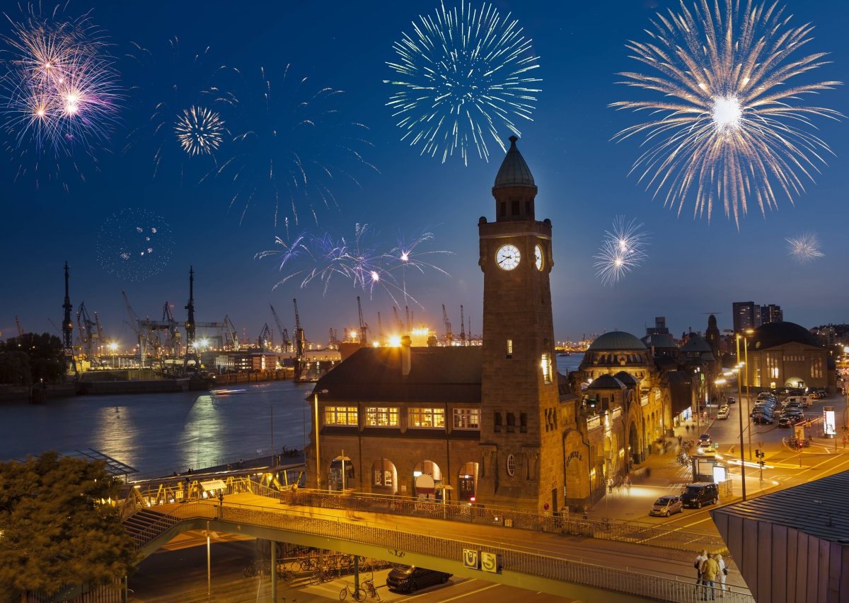 Feuerwerk Silvester Hamburg