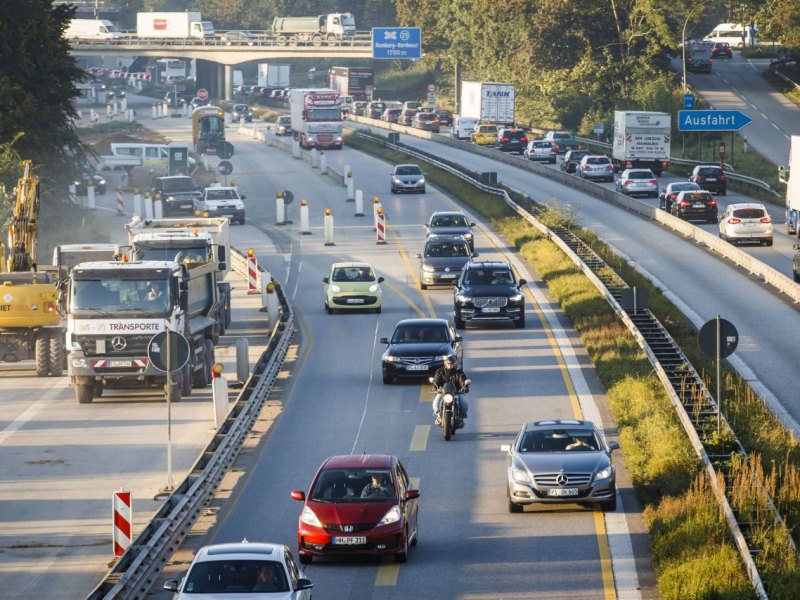 Hamburg A7 Sperrung Umleitung Wochenenede Schnelsen Stellingen