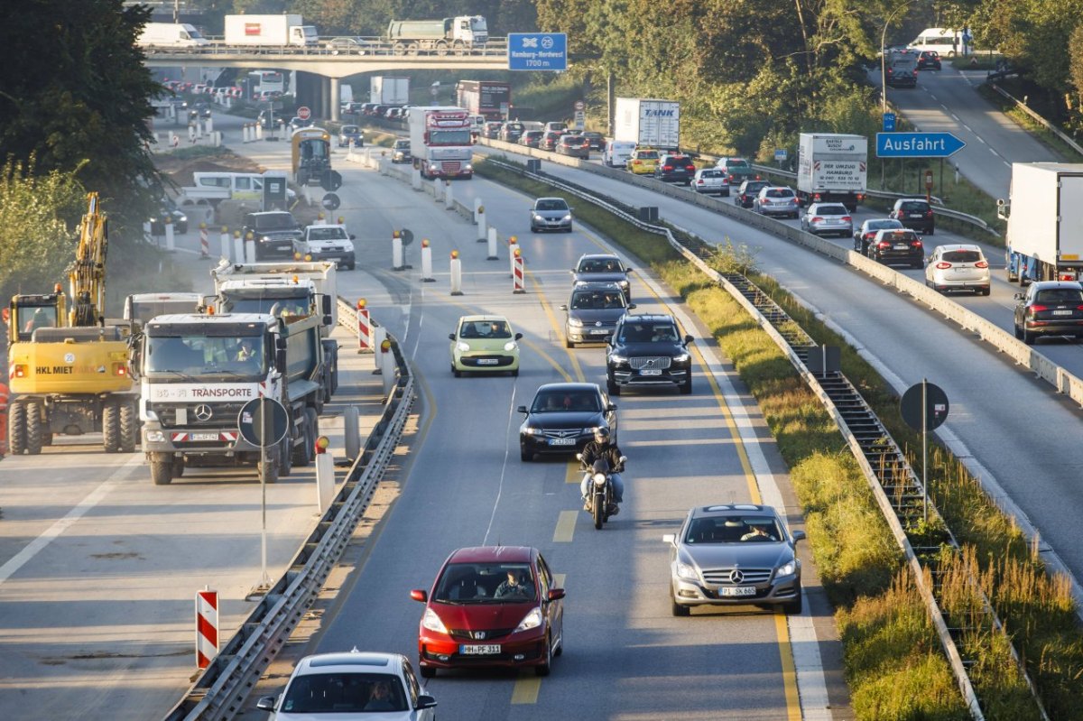 Hamburg A7 Sperrung Umleitung Wochenenede Schnelsen Stellingen