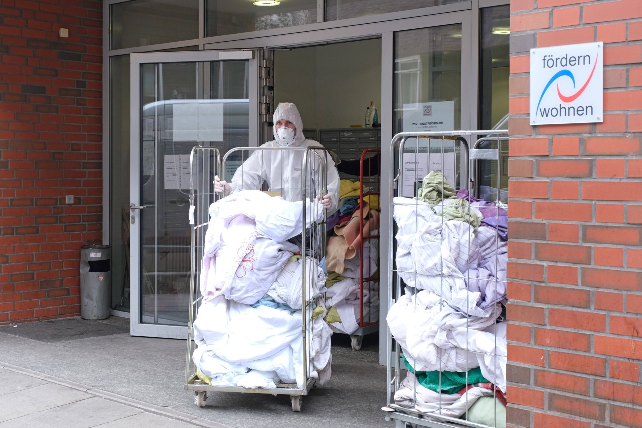 Im März war es in einer Unterkunft für Obdachlose zu einem Corona-Ausbruch gekommen. 