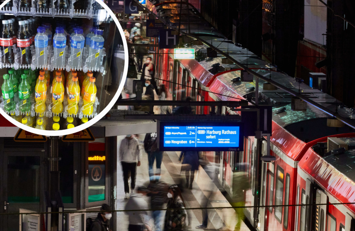 Hamburg Hannover Burger King Hauptbahnhof Bundespolizei Kühlschrank Getränkekühlschrank