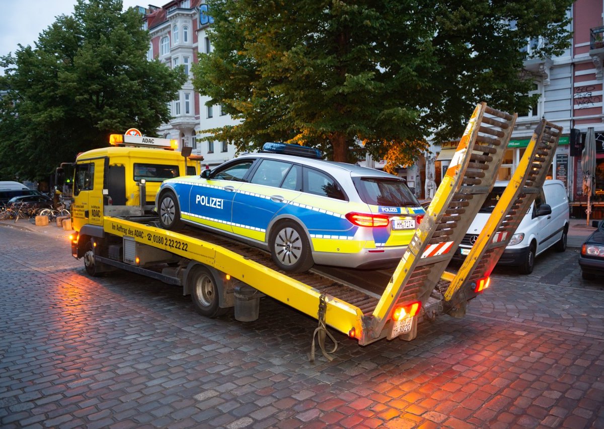 Hamburg Polizei Sternschanze Schulterblatt Rote Flora