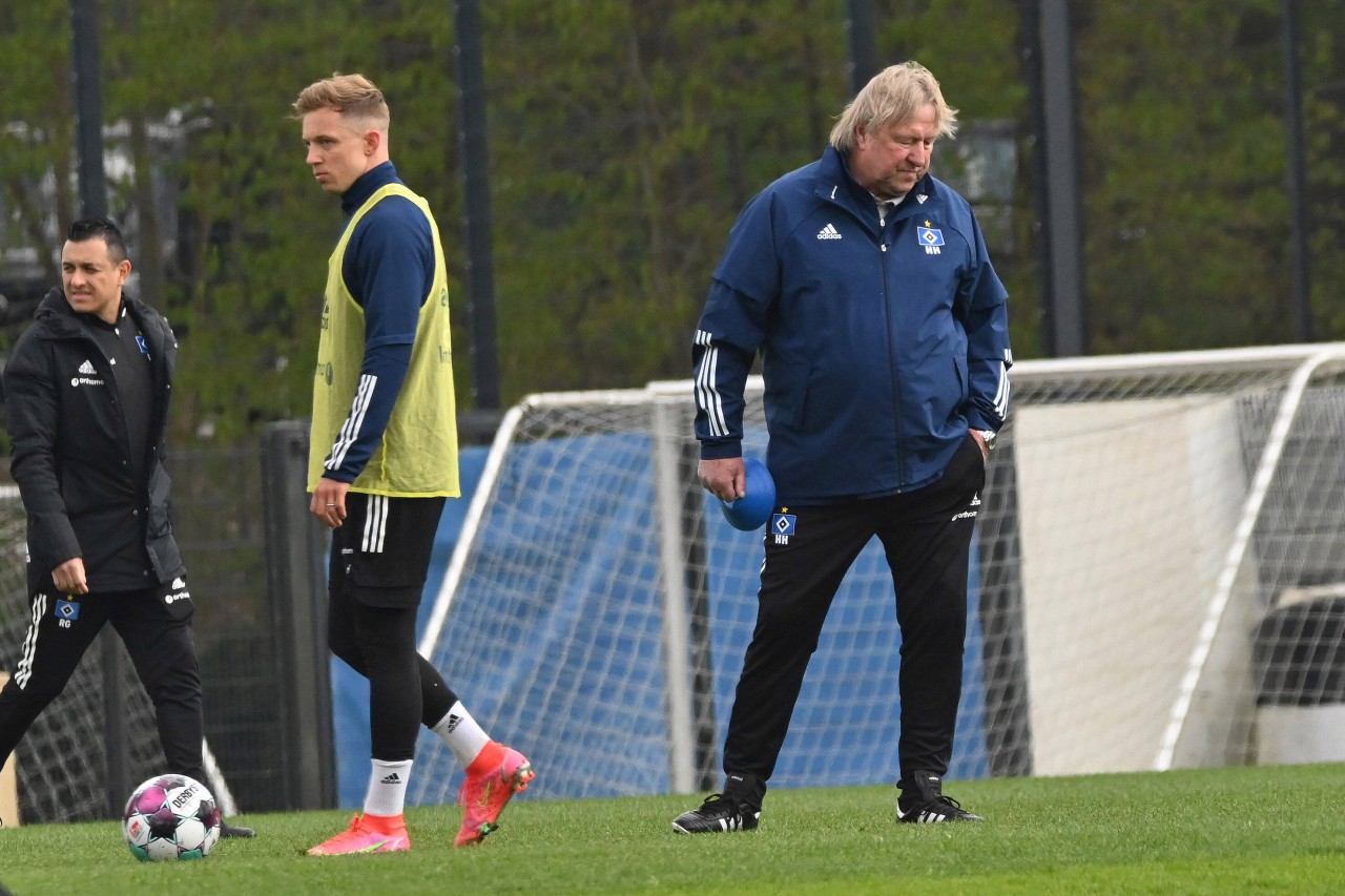 Horst Hrubesch hat beim Hamburger SV übernommen.