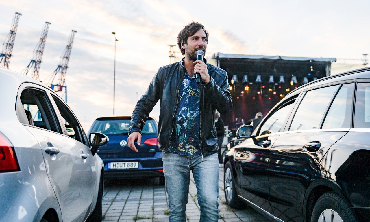 Max Giesinger bei einem Auftritt in Hamburg.